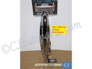 OEM 1974 1975 1976 Cadillac Deville Calais Fleetwood LEFT DRIVER SIDE BACK REAR CHROME BUMPER END #3515870